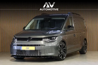 Hoofdafbeelding Volkswagen Caddy Volkswagen Caddy Cargo Maxi 2.0 TDI R-Line | LED | Camera | CarPlay | Lane Assist | Virtual Cockpit | Cruise control | DAB | Trekhaak | Keyless Go | Spoilerkit | Fabrieksgarantie