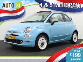 Fiat 500C Cabrio 85 PK Turbo Spiaggina 58 Digi.Dash Carplay Park.Sens