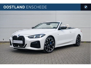 Hoofdafbeelding BMW 4 Serie BMW 4 Serie Cabrio M440i xDrive High Executive Automaat / M Adaptief onderstel / Comfort Access / Adaptieve LED / Stoelverwarming / Parking Assistant Plus / Harman Kardon / Live Cockpit Professional