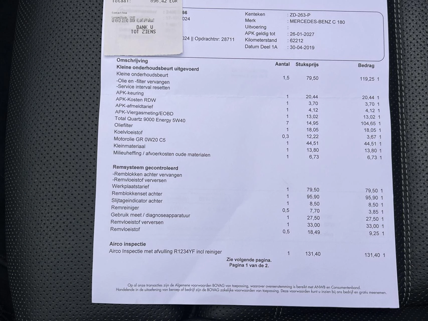 Hoofdafbeelding Mercedes-Benz C-Klasse