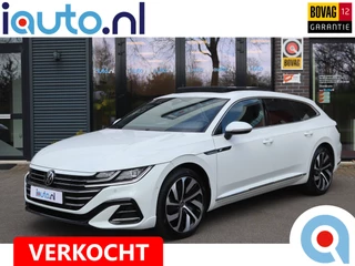 Volkswagen Arteon Shooting Brake 1.4 TSI eHybrid R-Line Pano/IQ.Light/Navi Pro/Keyless/Elek. lederen R Sportstoelen/DCC/ACC/360/Virtual Cockpit/19"/Trekhaak wegkl.