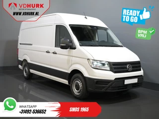 Volkswagen Crafter 35 2.0 TDI 140 pk DSG Aut. L3H3 BPM VRIJ! Gev.Stoel/ LED/ Virtual Cockpit/ Camera/ Cruise/ Carplay