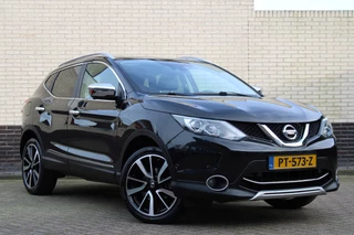 Nissan QASHQAI 1.2 Tekna | Cruise control | Leder | Panoramadak | Trekhaak | 360 camera