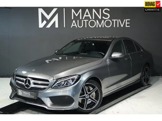 Hoofdafbeelding Mercedes-Benz C-Klasse Mercedes-Benz C-klasse 250 AMG / DODEHOEK / 360 / BURMESTER / DEALER SERVICE