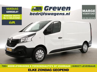 Renault Trafic 1.6 dCi T29 L2H1 | MARGE! | Airco Navigatie 3 Persoons Elektrpakket Parkeersensoren