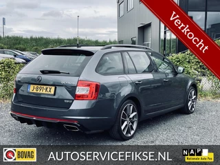 Skoda OCTAVIA 2.0 TSI RS 220PK | PANO | HALF LEER | CAMERA |