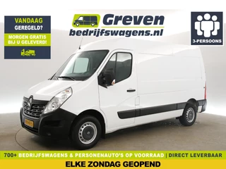 Renault Master T33 2.3 dCi L2H2 146PK Airco Camera Cruise Navigatie PDC 3 Persoons Elektrpakket Trekhaak