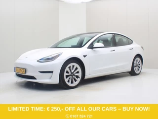 Tesla Model 3 Long-Range AWD 351pk 75 kWh 92% SoH [ FACELIFT+WARMTEPOMP+AUTOPILOT+620KM WLTP+PREMIUM AUDIO ]