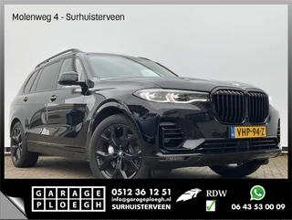 Hoofdafbeelding BMW X7 BMW X7 xDrive 30D Van Excl.btw High Executive Pano.dak Leer Trekhaak Grijskenteken