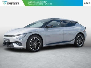 Hoofdafbeelding Kia EV6 Kia EV6 GT-Line 84.0 kWh Direct leverbaar | Nieuw op voorraad | Panoramadak | Stoelverwarming en -ventilatie | 20 inch velgen | 360° Camera | Meridian Surround | Digital Key 2.0 | Aut. Kofferklep