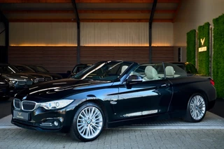 BMW 4-serie Cabrio 435i High Executive - Keyless Entry - Nekverwarming - HUD - Sportstoelen - Adaptieve Xenon Koplampen -