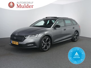 Skoda Octavia Combi 1.4 TSI iV PHEV Sportline Business | SOH 92.9% | Trekhaak | Pano | Canton | Memory | HUD | Travel Assist |
