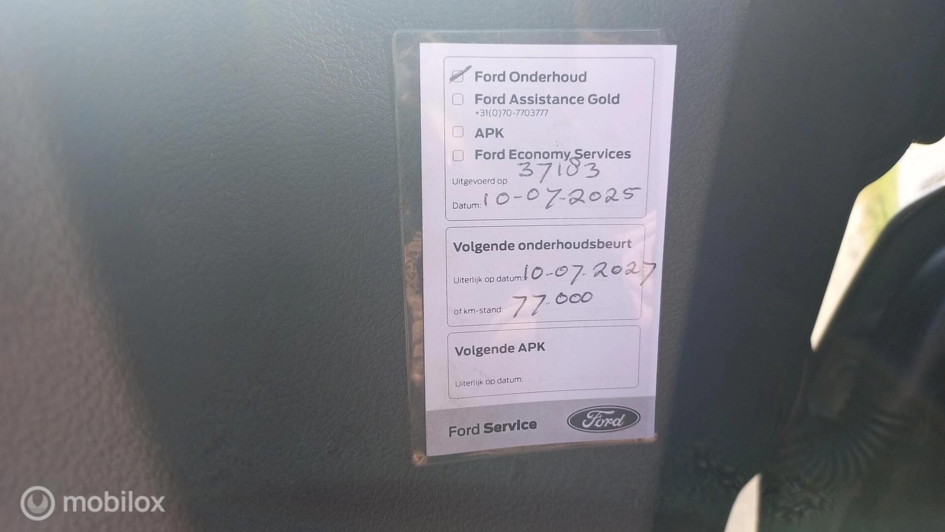 Hoofdafbeelding Ford Transit Custom