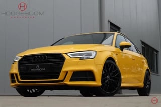 Audi A3 Sportback / 3x S-Line / Vegas Yellow / Black style / 19 inch velgen / Origineel NL