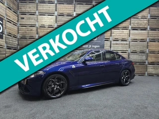 Hoofdafbeelding Alfa Romeo Giulia Alfa Romeo Giulia 2.9 V6 Quadrifoglio Bi Xenon Navi Clima Cruise A.S. 19"LM Trofeo 510 PK!