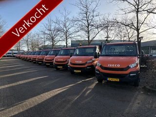 Iveco Daily 35C14 2.3 375 Laadklep 500kg Trekhaak 3500kg trekgewicht Airco 2-Persoons Open laadbak Pick-up P-up Bakwagen Telefoonverbinding 1e eigenaar Euro 6 Bpm vrij !!!