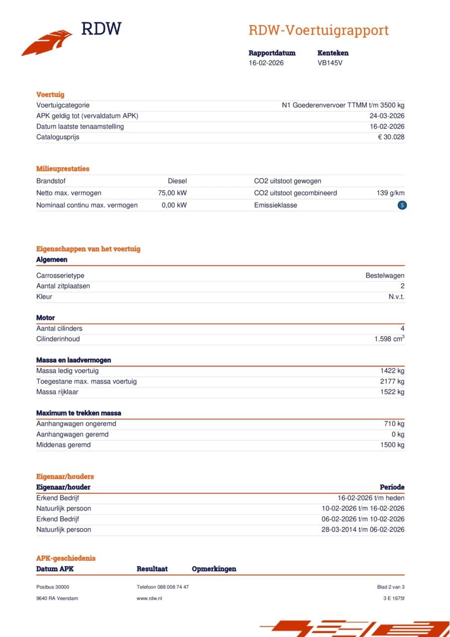 Hoofdafbeelding Volkswagen Caddy