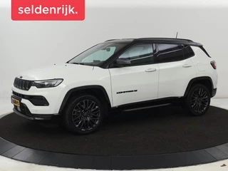 Hoofdafbeelding Jeep Compass Jeep Compass 4xe 240 Plug-in Hybrid 80th Anniversary | 360 Camera | Adaptive cruise | Full LED | Carplay | Keyless | Half leder | Navigatie | Park Assist | Climate control | PHEV