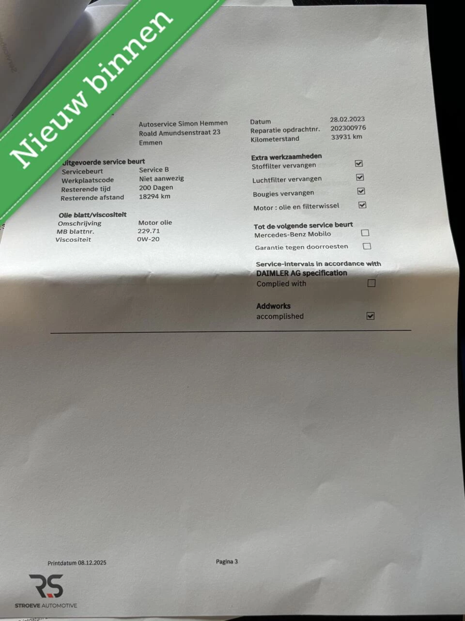 Hoofdafbeelding Mercedes-Benz A-Klasse