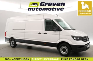 Volkswagen Crafter 35 2.0 TDI L4H3 177PK | 3000kg Trekgew. | Aut. | Airco | Cruise | Camera | Carplay | 3 Zits | Stoelverw. | Parkeersens.