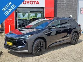 Toyota bZ4X Touring Executive AWD 75 kWh PANODAK JBL-AUDIO 1500KG TREKGEW STOELVERW/KOELING STUURVERW BLIND SPOT WARMTEPOMP EL-ACHTERKLEP