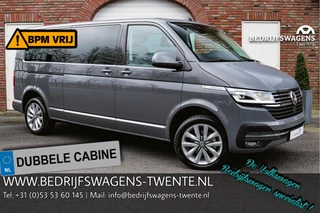 Volkswagen Transporter T6.1 CARAVELLE 2.0 TDI 150 PK DSG L2H1 DUB/CAB A-Klep ACC | LED | Digital Cockpit | Leder | Apple Carplay/Android Auto