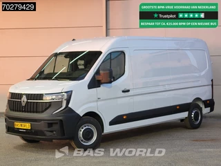 Renault Master 130PK 2025 Model! L3H2 Camera Carplay LED Airco Cruise Parkeersensoren L3 12m3 Airco Cruise control