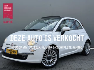 Hoofdafbeelding Fiat 500C Fiat 500C BWJ 2013 0.9 86 PK TwinAir Lounge CABRIO | ANDROID | AIRCO | LMV | PDC