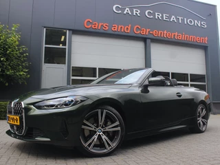 BMW 4 Serie Cabrio 430i High Executive Sanremo Green!