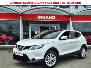 Nissan QASHQAI 1.2 DIG-T NAVI PANO-DAK TREKHAAK CAMERA ECC-AIRCO LMV PDC