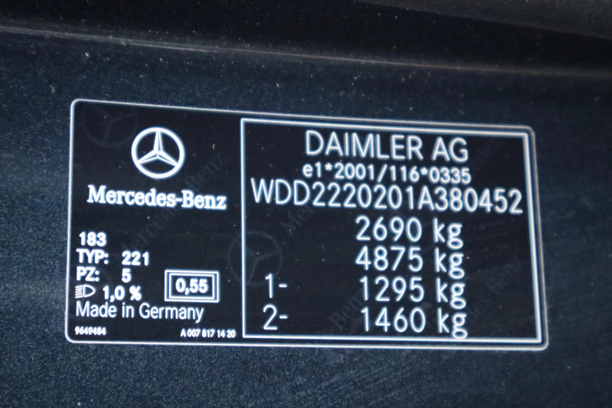 Hoofdafbeelding Mercedes-Benz S-Klasse