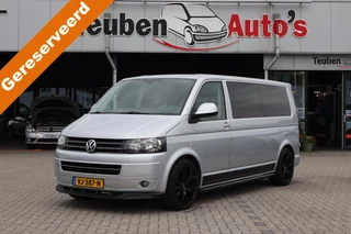 Volkswagen Transporter 2.0 TDI L2H1 BM DC Comfortline Airco, Trekhaak, Automaat, Cruise control, Navigatie, Dubbel Cabine