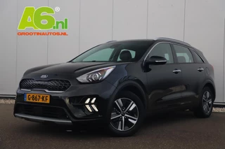 Kia Niro 1.6 GDi Hybrid DynamicLine 140PK Automaat Half Leder Navigatie Camera Adaptive Cruise Lane Assist Clima Carplay Android