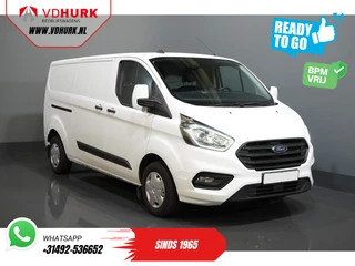 Ford Transit Custom 2.0 TDCI 130 pk L2 Trend BPM VRIJ! Ready2Go Verw.Voorruit/ PDC/ Cruise/ Airco