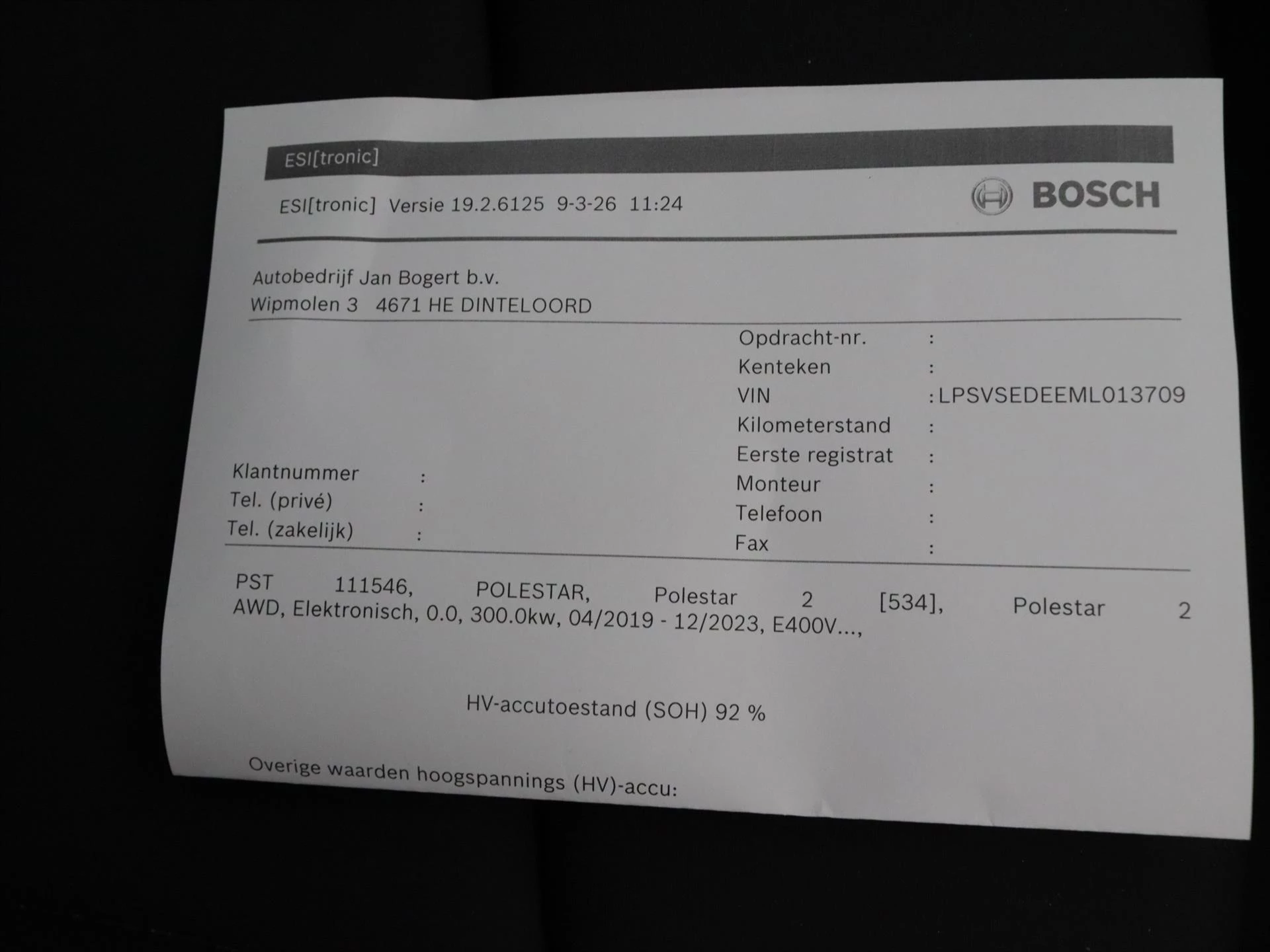 Hoofdafbeelding Polestar 2