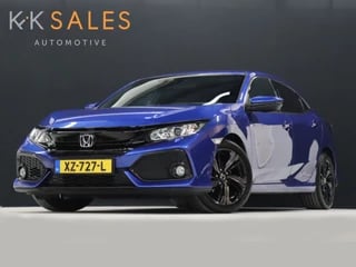 Hoofdafbeelding Honda Civic Honda Civic 1.0 i-VTEC Premium WEEKAANBIEDING [ADAPTIVE CRUISE, APPLE CARPLAY, NAVIGATIE, CAMERA, LED, DAB, LANE ASSIST CLIMATE, NIEUWSTAAT]