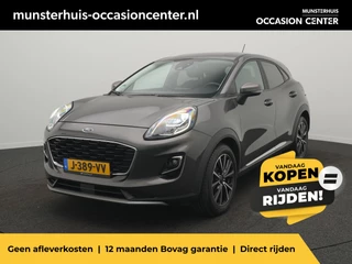 Ford Puma 1.0 EcoBoost Hybrid Titanium X - RIJKLAARPRIJS - Navigatiesysteem - Stoel- en Stuurverwarming - Massage - Trekhaak