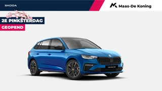 Škoda Scala 1.0 TSI Monte Carlo  85 kW / 115 PK Hatchback 6 versn | Race Blue | Trekhaak