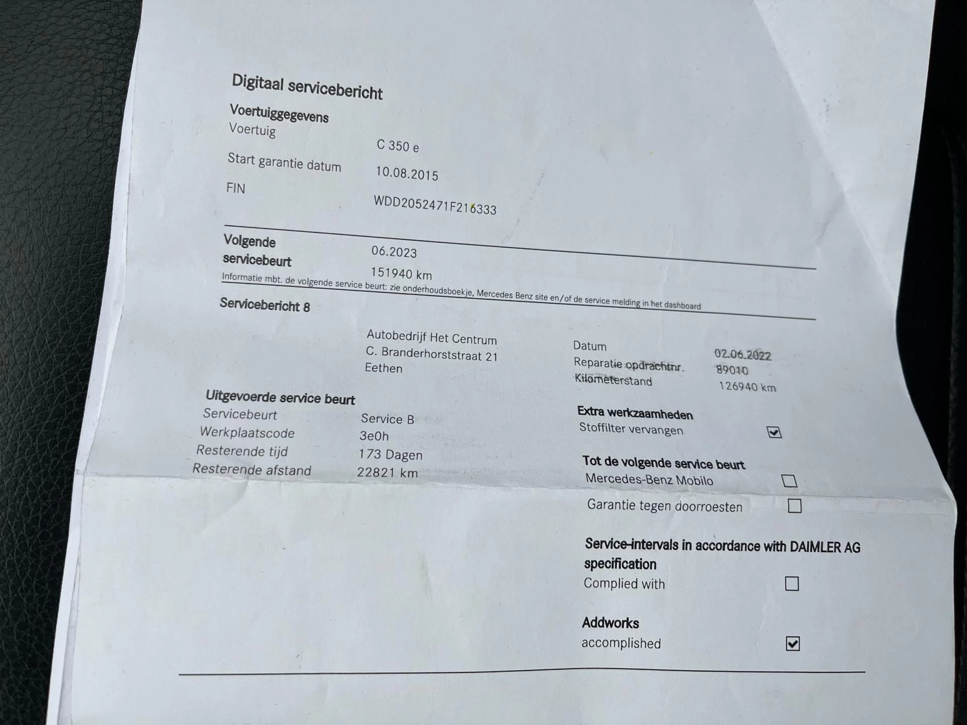 Hoofdafbeelding Mercedes-Benz C-Klasse