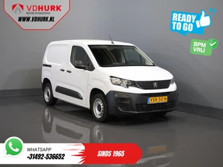 Peugeot Partner 1.5 HDi 100 pk BPM VRIJ (DEMO) 3Pers./ Carplay/ Airco/ Cruise/ Camera/ PDC
