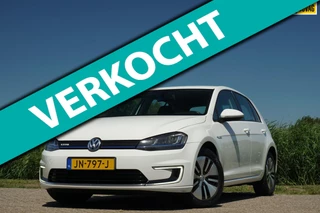 Volkswagen E-Golf FastCharge 24,2KwH | Pure White | Full-LED/AppleCarplay/Cruise/NAV - Keurig!