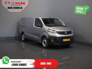 Fiat Scudo 2.0 MJ 145 pk L3 BPM VRIJ! Adapt.Cruise/ Climate/ Keyless/ Carplay/ Camera/ PDC