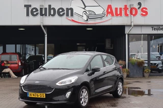 Ford Fiesta 1.0 EcoBoost Hybrid Titanium Navigatie, Apple Carplay, Climate control, Cruise control,