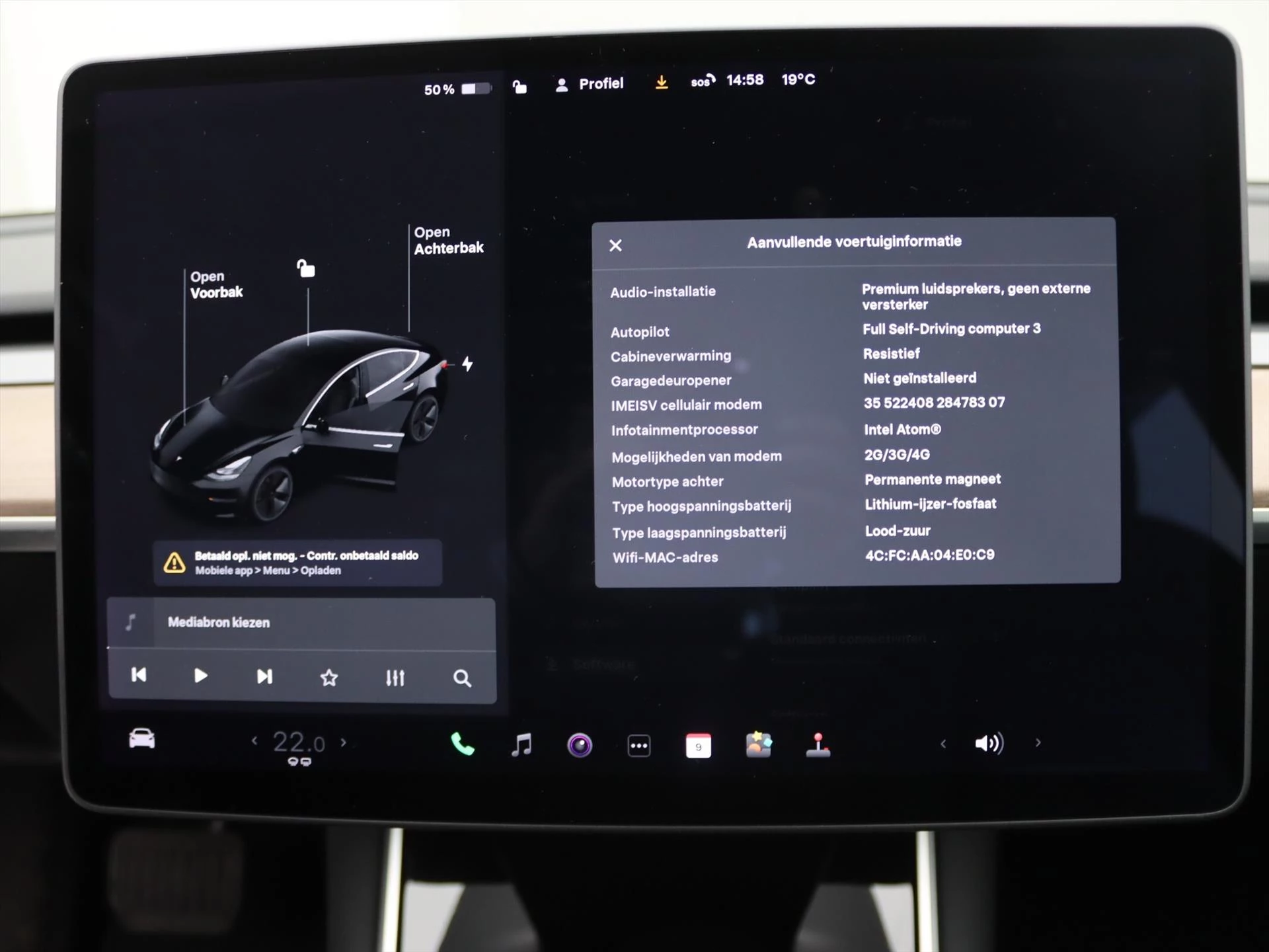 Hoofdafbeelding Tesla Model 3