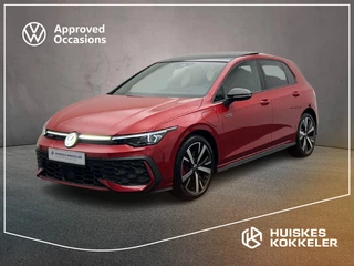 Volkswagen Golf GTE 1.5 TSI eHybrid 272pk DSG Automaat Trekhaak, Lederen bekleding, Panoramadak, 360 camera, LED matrix koplampen, Black style, Adaptive cruise control