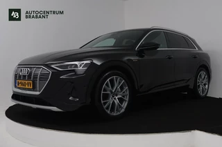 Audi E-tron 55 quattro S edition 95 kWh (TREKHAAK, B&O SOUND, STOEL/STUUR VERWARMING, CRUISE CONROL ADAPTIEF, ELEKTR STOELEN)