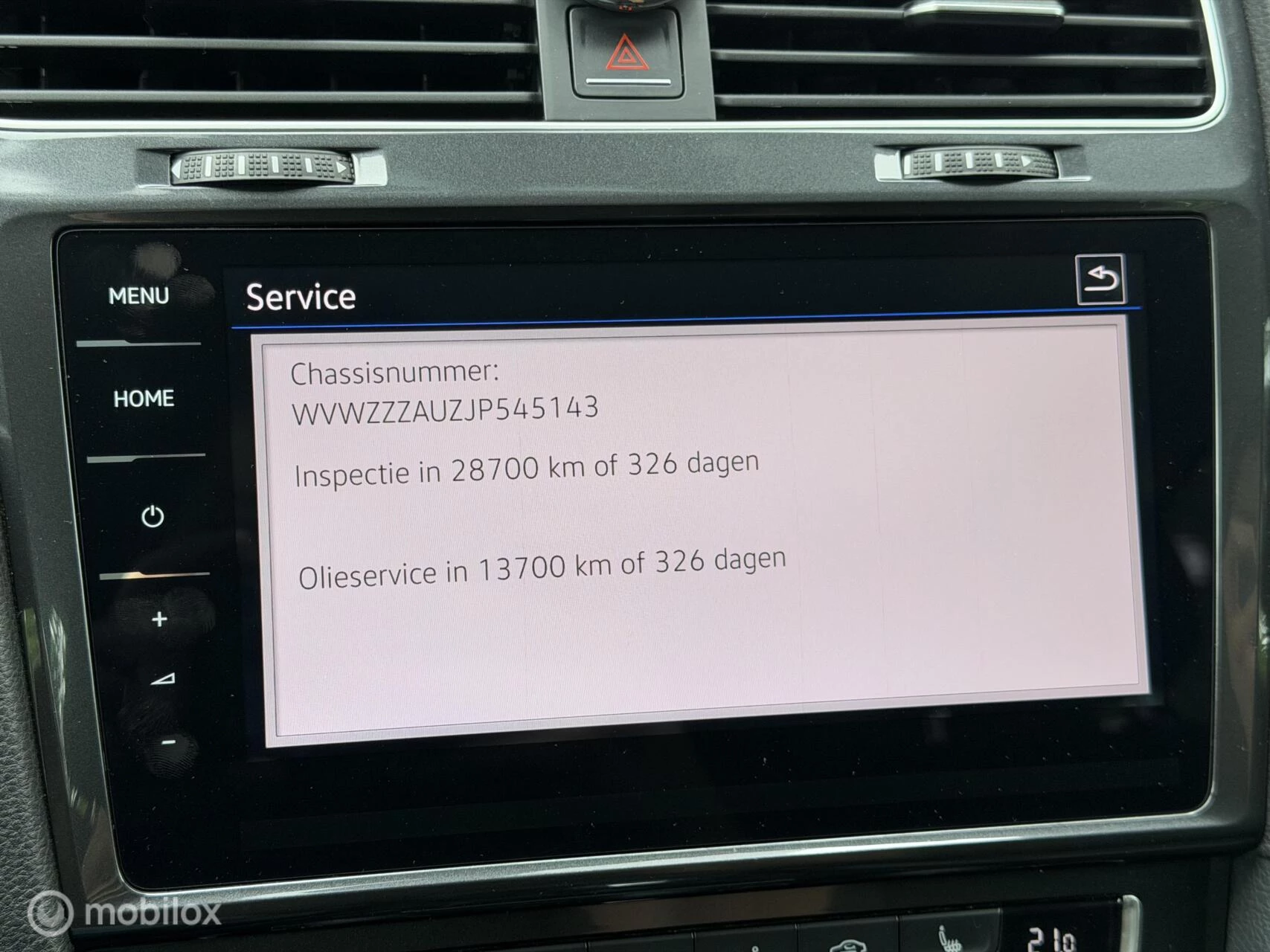 Hoofdafbeelding Volkswagen Golf