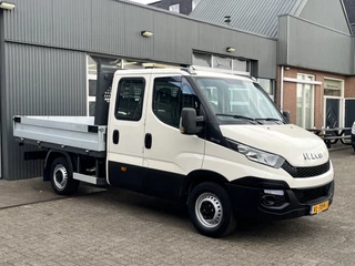 Iveco Daily 35S11D 2.3 Airco Trekhaak 3500kg trekgewicht 7-Persoons Open laadbak Pick-up P-up Bakwagen 1e eigenaar Euro 5 Bpm vrij voor particulier gebruik!!