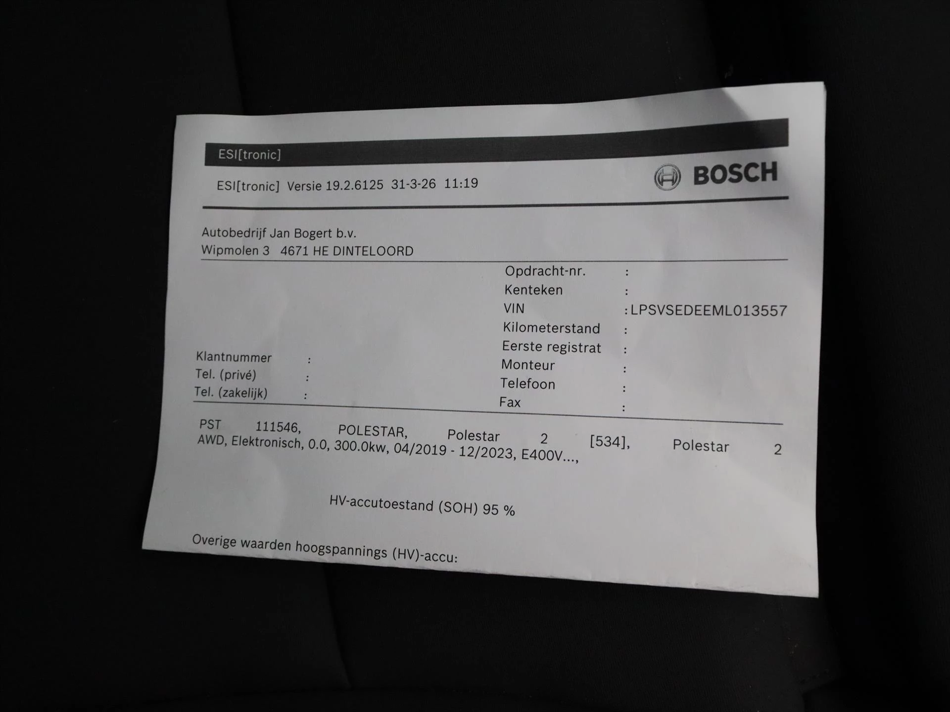 Hoofdafbeelding Polestar 2