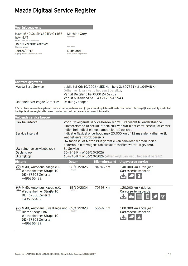 Hoofdafbeelding Mazda 6